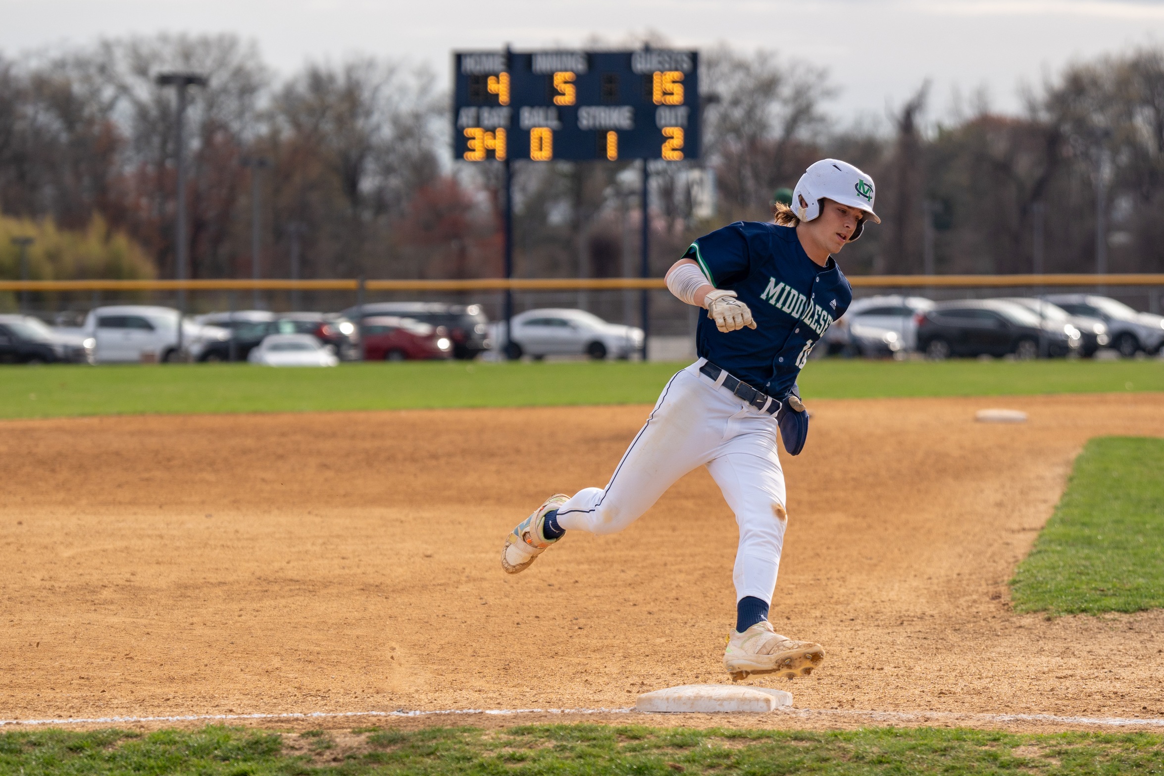MIDDLESEX COLLEGE BASEBALL SCORES 33 RUNS IN DH SWEEP OF NORTHAMPTON CC